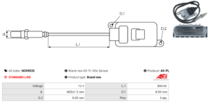 Sonde NOX NOX9533