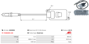 Sonde NOX NOX9536
