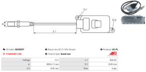 Sonde NOX NOX9537