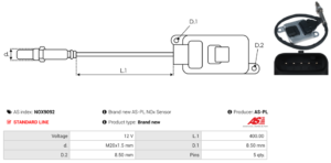 Sonde NOX NOX9092