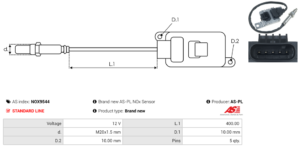 Sonde NOX NOX9544