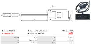 Sonde NOX NOX9545