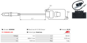 Sonde NOX NOX9546