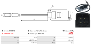 Sonde NOX NOX9093