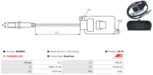 Sonde NOX NOX9551