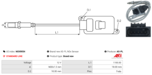 Sonde NOX NOX9554