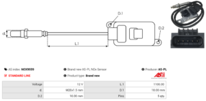Sonde NOX NOX9559