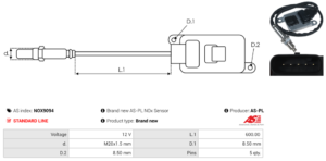 Sonde NOX NOX9094