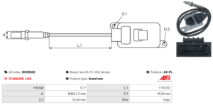Sonde NOX NOX9562