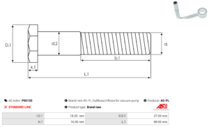 Kit pompe à vide P9013S