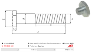 Kit pompe à vide P9014S
