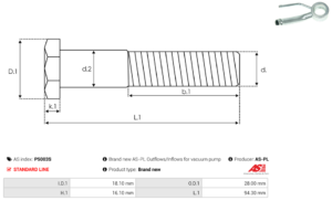 Kit pompe à vide P5003S