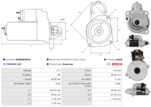 Démarreur S0956(BOSCH)