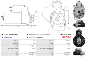 Démarreur S6468(DENSO)