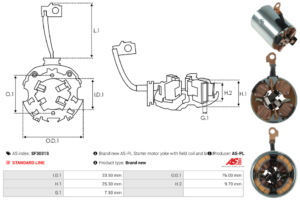 Carcasse de démarreur SF3031S