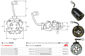 Carcasse de démarreur SF5060S