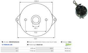 Capot SBH3016(VALEO)