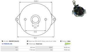 Capot SBH3027(VALEO)