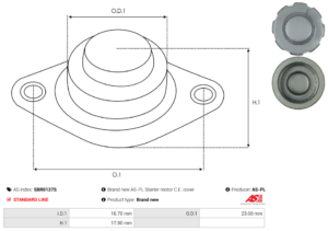 Couvercle SBR0127S
