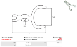 Fourchette de démarreur SL1003S