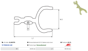 Fourchette de démarreur SL3007PR