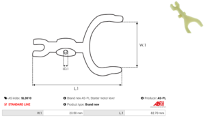 Fourchette de démarreur SL3010