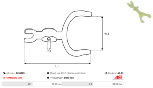 Fourchette de démarreur SL3012S