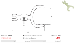 Fourchette de démarreur SL3017S