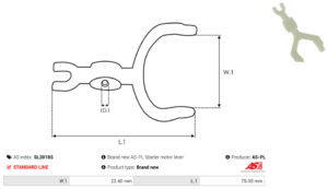 Fourchette de démarreur SL3018S