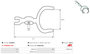 Fourchette de démarreur SL4007S