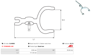 Fourchette de démarreur SL4008S