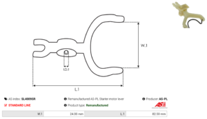 Fourchette de démarreur SL4009SR