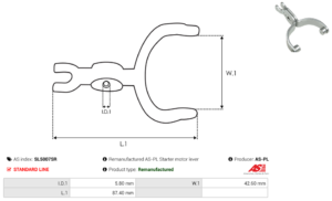 Fourchette de démarreur SL5007SR
