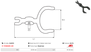 Fourchette de démarreur SL5010