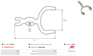 Fourchette de démarreur SL5012