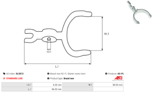 Fourchette de démarreur SL5013