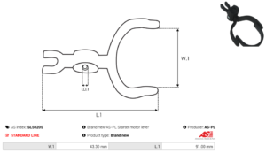 Fourchette de démarreur SL5020S