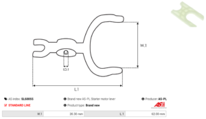 Fourchette de démarreur SL6005S