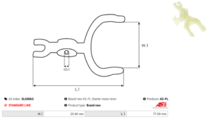 Fourchette de démarreur SL6006S
