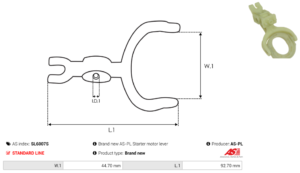 Fourchette de démarreur SL6007S