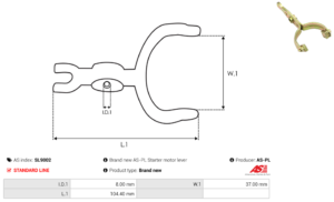 Fourchette de démarreur SL9002