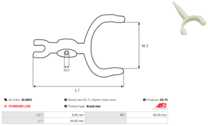 Fourchette de démarreur SL9003