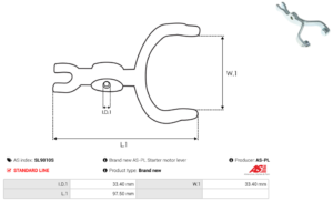 Fourchette de démarreur SL9010S