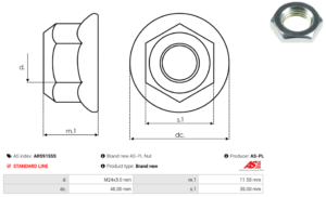 Vis/Ecrou ARS9155S