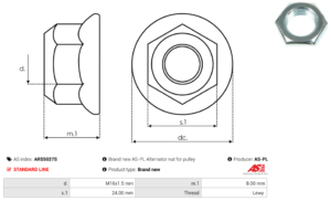 Vis/Ecrou ARS5027S