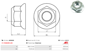 Vis/Ecrou ARS9030