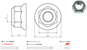 Vis/Ecrou ARS9031