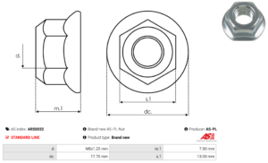 Vis/Ecrou ARS0032
