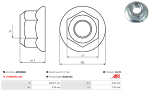 Vis/Ecrou ARS9056S