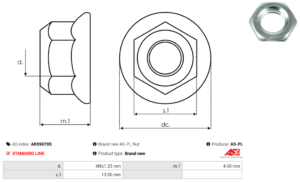 Vis/Ecrou ARS9070S